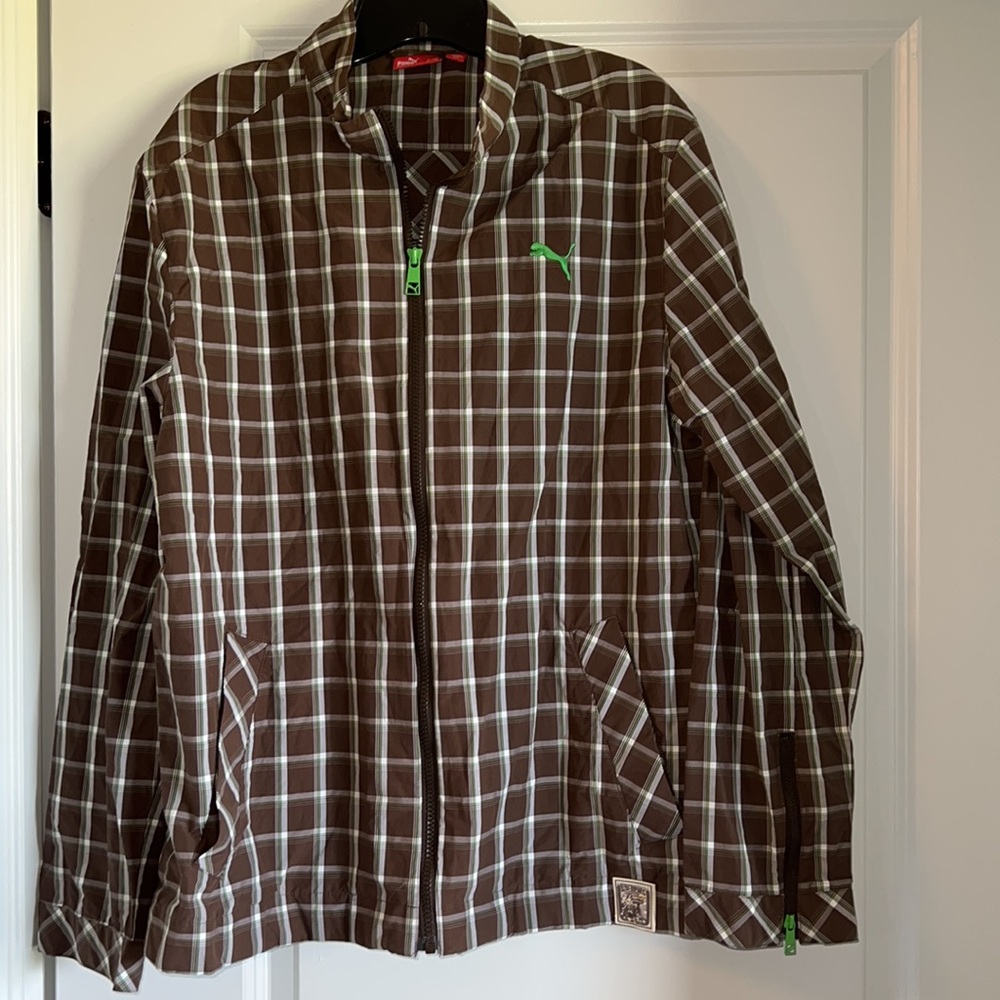 Puma Plaid Jacket - Picture 3 of 10